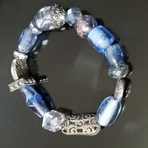 Gem Stone Beaded Bracelt